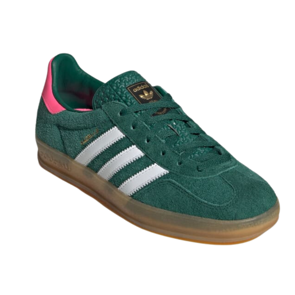 Adidas Gazelle Indoor Collegiate Green Lucid Pink