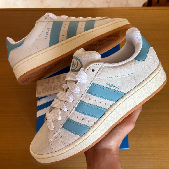 adidas Campus 00s Crystal White Pre loved Blue