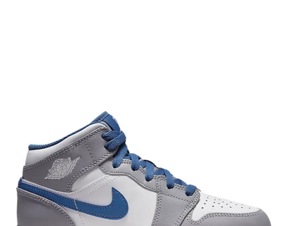 Nike Jordan 1 Mid True Blue Cement (GS)