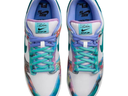 Nike SB x Futura Dunk Low 'Bleached Aqua'