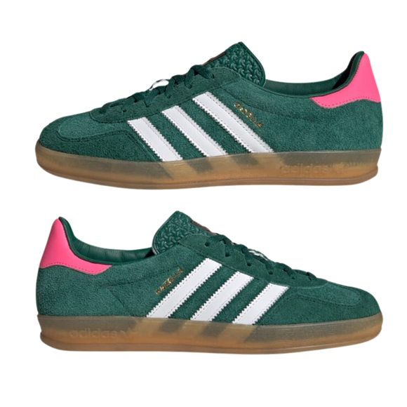 Adidas Gazelle Indoor Collegiate Green Lucid Pink