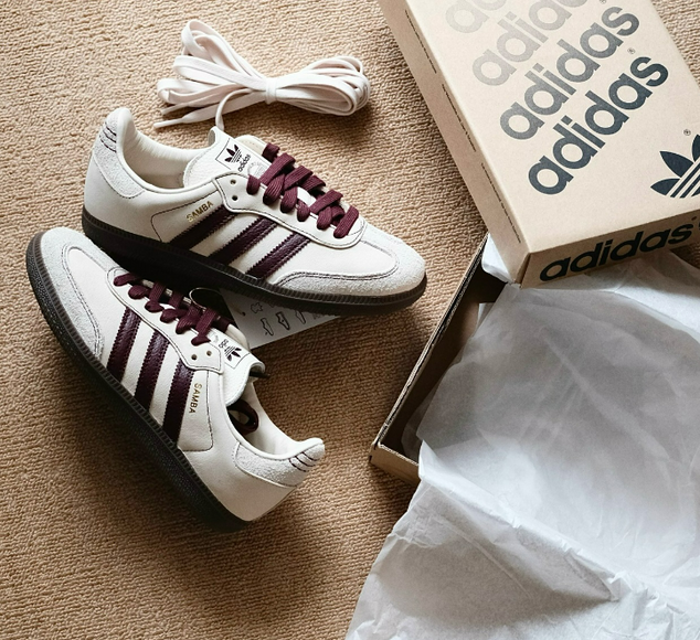 Adidas adidas Samba OG W Beige/Kastanienbraun