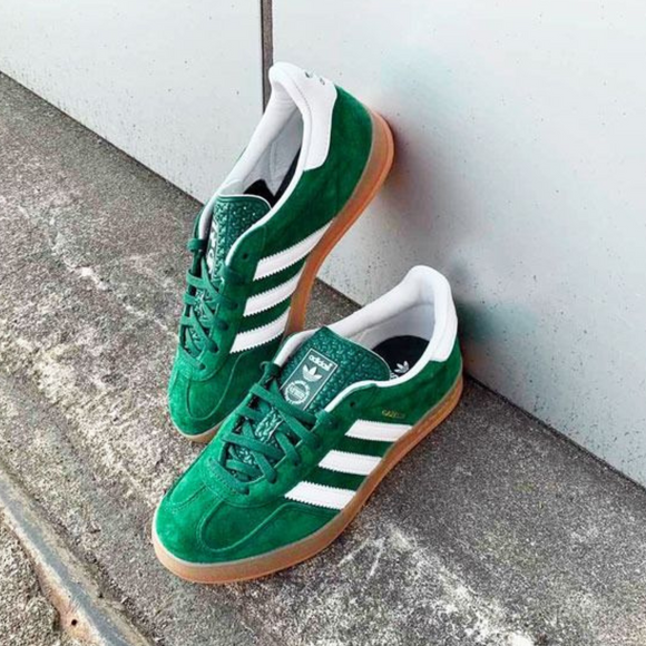 Adidas adidas Gazelle Indoor Collegiate Grün Weiß