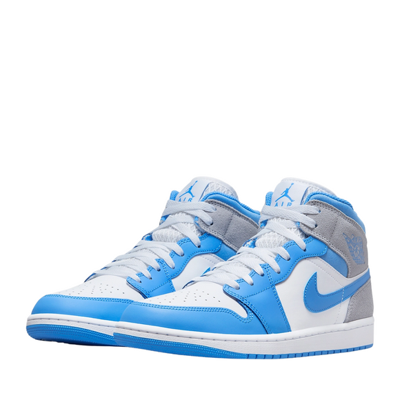 Air Jordan 1 Mid University Blue Grey