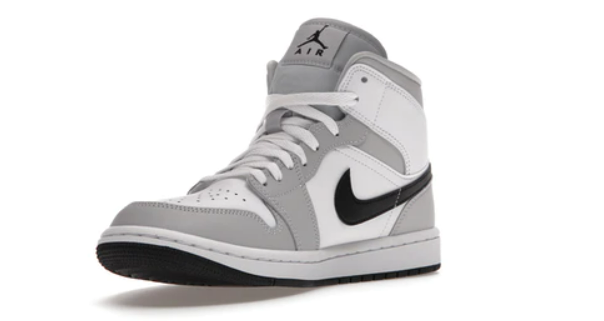 Air Jordan 1 Mid Light Smoke Grey (W)