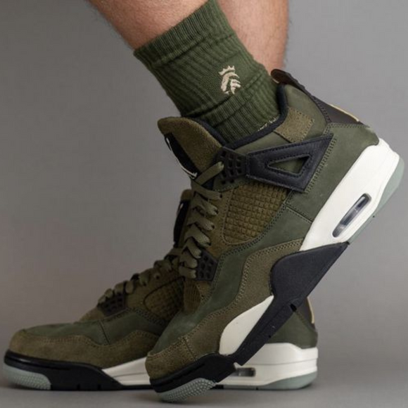 Air Jordan 4 Craft 'Medium Olive'