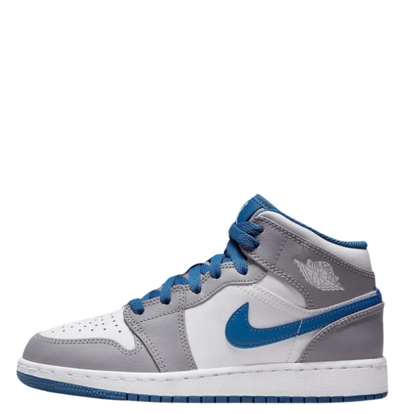 Jordan 1 Mid True Blue Cement (GS)