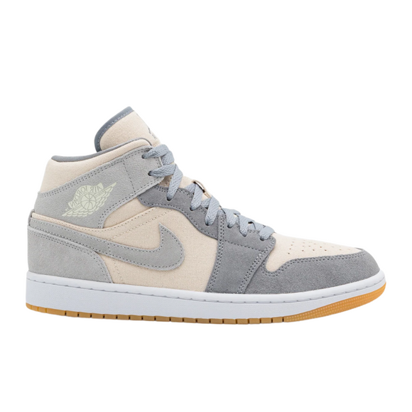 Jordan 1 Mid  Coconut Milk Particle Grey