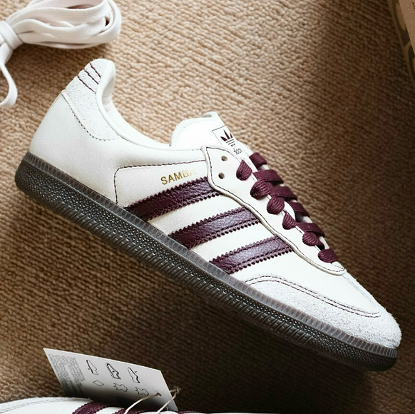 Adidas adidas Samba OG W Beige/Kastanienbraun