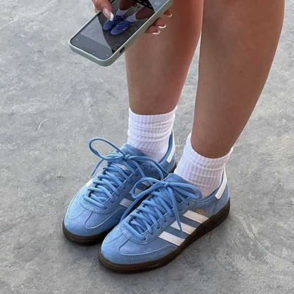 Adidas Handball Spezial Light Blue White Gum