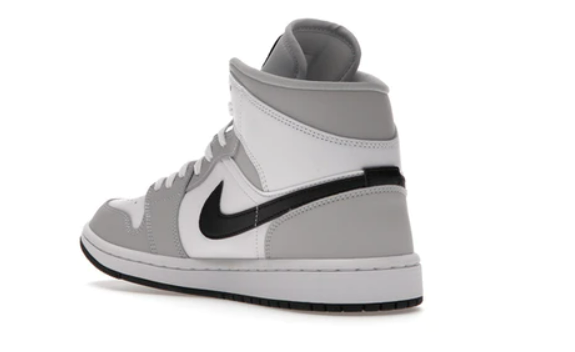 Air Jordan 1 Mid Light Smoke Grey (W)