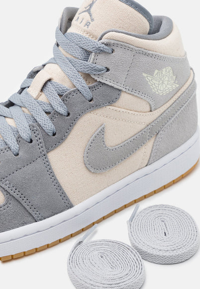 Jordan 1 Mid  Coconut Milk Particle Grey