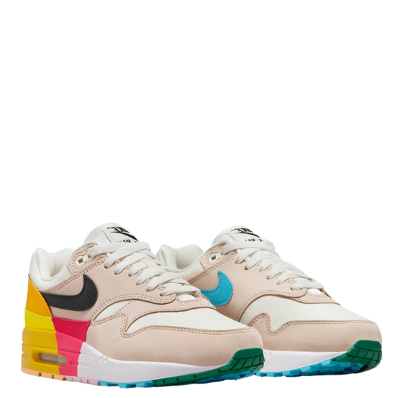 Nike Air Max 1 WMNS 'Tan Multi-Color'