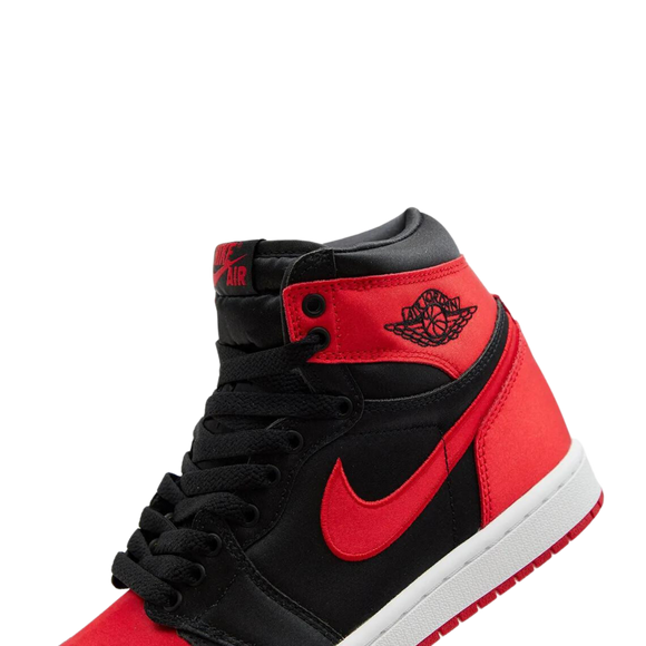 Air Jordan 1 High Satin WMNS 'Bred'