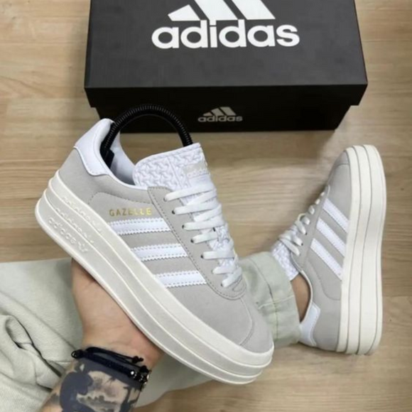 Adidas Gazelle Bold Grijs 