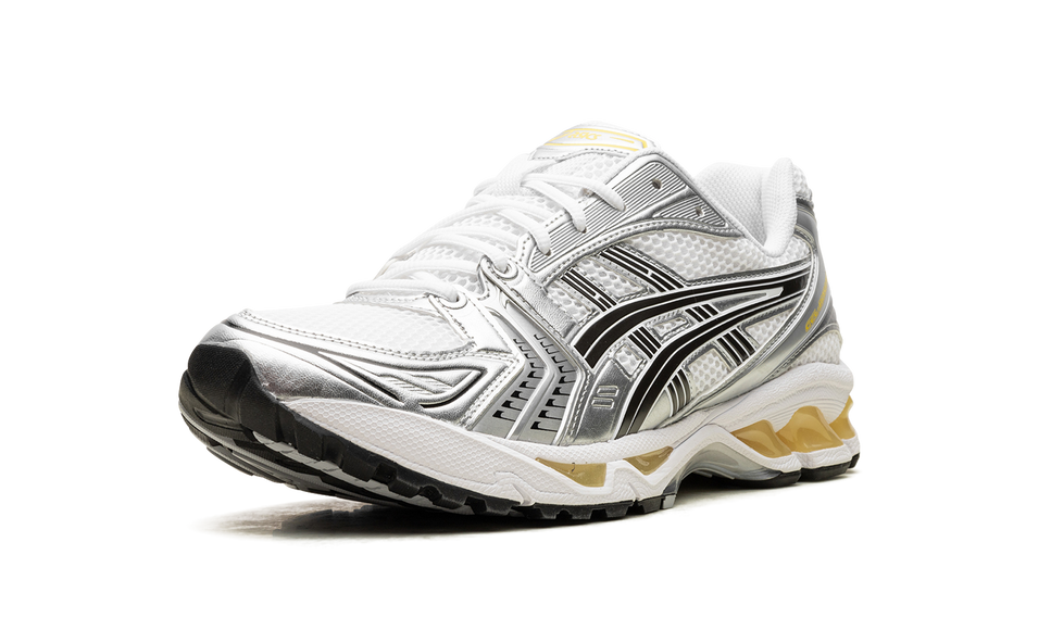 ASICS GEL-Kayano 14 Tai Chi Yellow 1203A537-101 SneakerMood Front three-quarter view