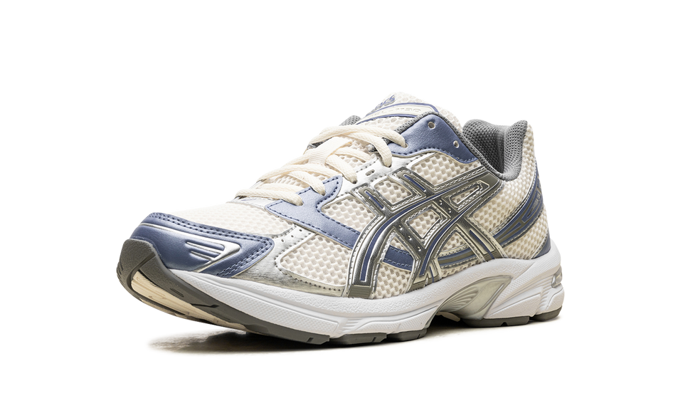 ASICS Gel-1130 Cream Blueberry 1203A609-101 SneakerMood Front three-quarter view