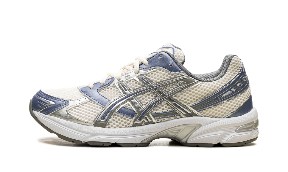 ASICS Gel-1130 Cream Blueberry 1203A609-101 SneakerMood Side view, toe pointing left