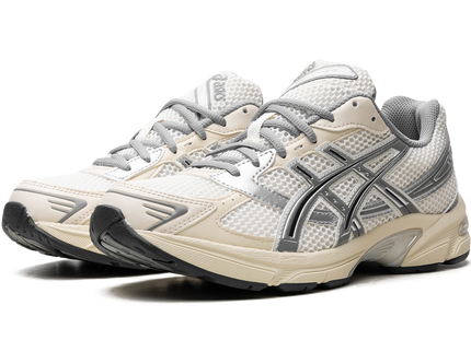 ASICS Gel-1130 Cream Clay Grey (Women's) 1202A164-116 SneakerMood Pair, three-quarter view