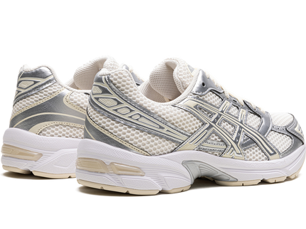 ASICS Gel-1130 Cream Pure Silver (Women's) 1202A164-107 SneakerMood Pair, rear three-quarter view