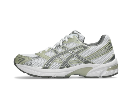 ASICS Gel-1130 White Dried Leaf Green (Women's) 1202A164-124 SneakerMood Side view, toe pointing left