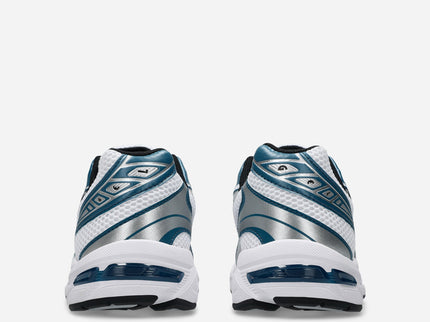 ASICS Gel-1130 White Restful Teal 1203A609-103 SneakerMood Heel view