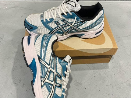 ASICS Gel-1130 White Restful Teal 1203A609-103 SneakerMood Lifestyle view