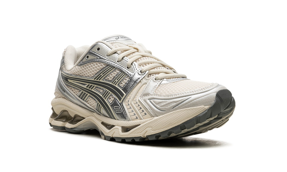 ASICS Gel-Kayano 14 Birch Dark Pewter 1201A019-200 SneakerMood Front three-quarter view
