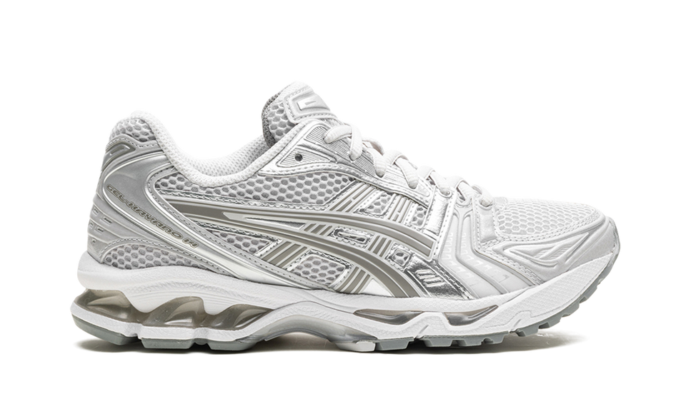 ASICS Gel-Kayano 14 Cloud Grey (Women's) 1202A056-021 SneakerMood Side view, toe pointing right