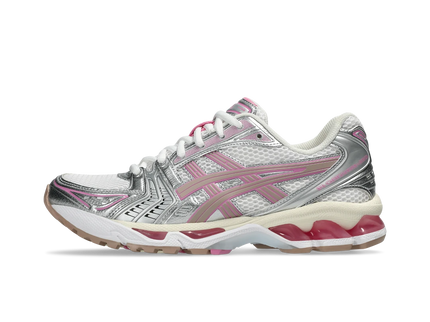 ASICS Gel-Kayano 14 Unlimited Pack White Fawn 1203A667-100 SneakerMood Side view, toe pointing left