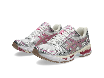ASICS Gel-Kayano 14 Unlimited Pack White Fawn 1203A667-100 SneakerMood Pair, front three-quarter view
