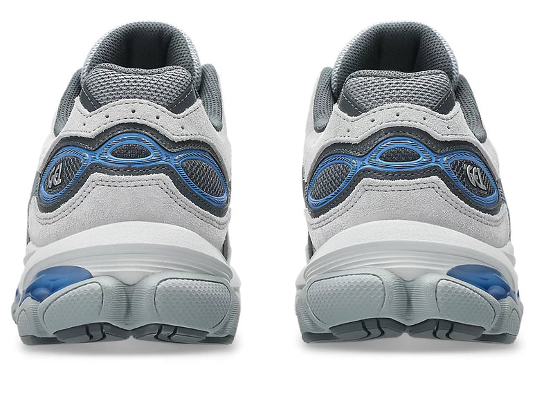 ASICS Gel-NYC 2.0 Gravel Piedmont Grey Blue 1203A895-021 SneakerMood Heel view