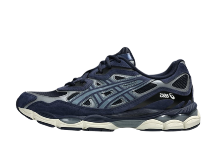 ASICS Gel-NYC Midnight Midnight 1203A383-401 SneakerMood Side view, toe pointing left