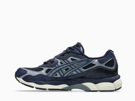 ASICS Gel-NYC Midnight Midnight 1203A383-401 SneakerMood Side view, toe pointing left