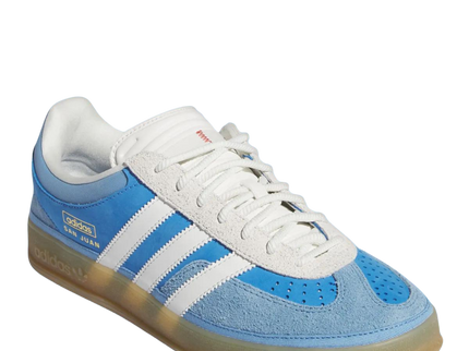 Adidas Bad Bunny x adidas Gazelle Indoor 'San Juan' IF9734 SneakerMood Front three-quarter view