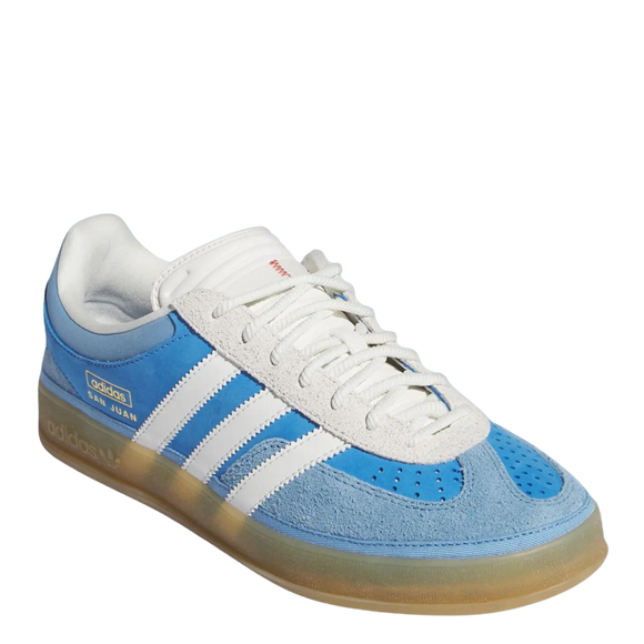 Adidas Bad Bunny x adidas Gazelle Indoor 'San Juan' IF9734 SneakerMood Front three-quarter view