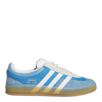 Adidas Bad Bunny x adidas Gazelle Indoor 'San Juan' IF9734 SneakerMood Side view toe pointing right