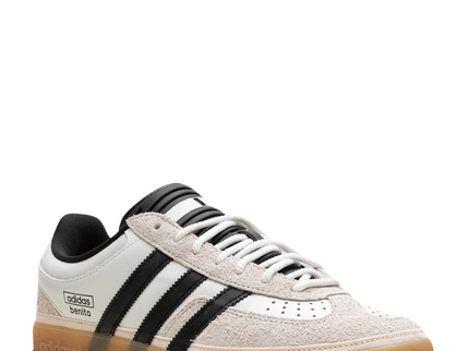 Adidas Bad Bunny x adidas Gazelle Indoor 'White' IF9735 SneakerMood Front three-quarter view