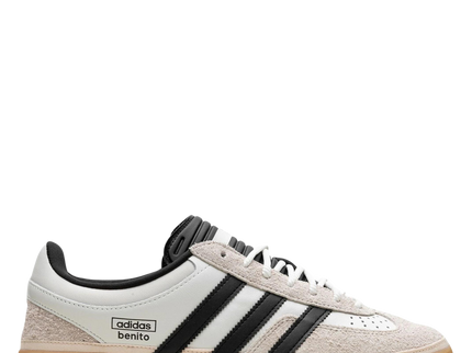 Adidas Bad Bunny x adidas Gazelle Indoor 'White' IF9735 SneakerMood Side view toe pointing right