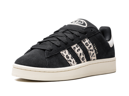 Adidas Campus 00s Black Leopard (Women's) ID7039 SneakerMood Front three-quarter view
