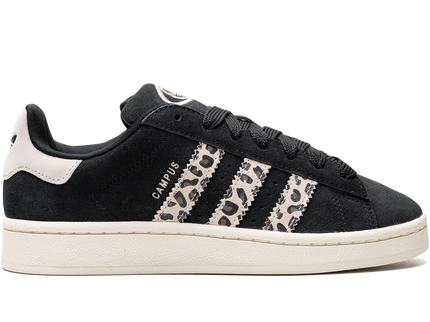 Adidas Campus 00s Black Leopard (Women's) ID7039 SneakerMood Side view, toe pointing right
