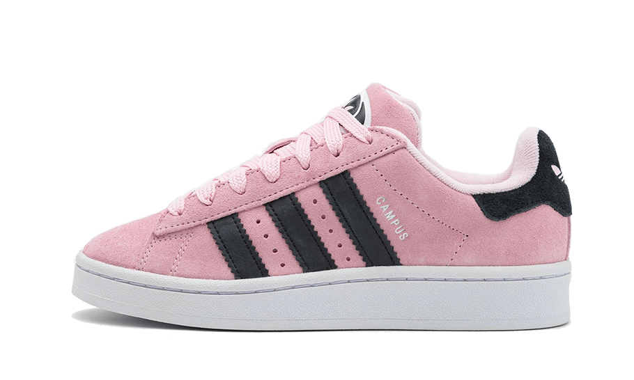Adidas Campus 00s Clear Pink ID2025 SneakerMood Side view, toe pointing left