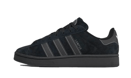 Adidas Campus 00s Core Black Footwear White IF8768 SneakerMood Side view, toe pointing left