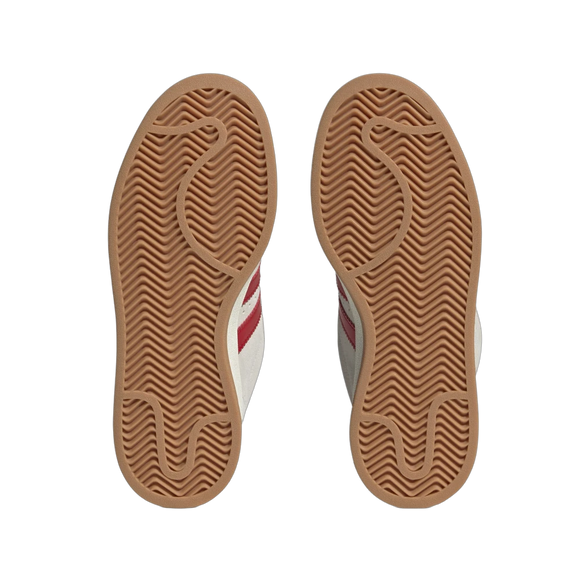 Adidas Campus 00s Crystal White Better Scarlet (Women's) GY0037 SneakerMood Outsole view