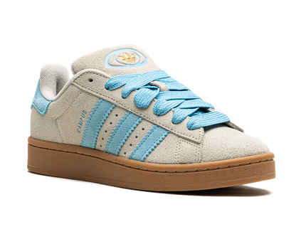 Adidas Campus 00s Putty Grey Preloved Blue IE5588 SneakerMood Front three-quarter view