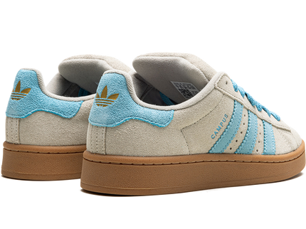 Adidas Campus 00s Putty Grey Preloved Blue IE5588 SneakerMood Pair, rear three-quarter view
