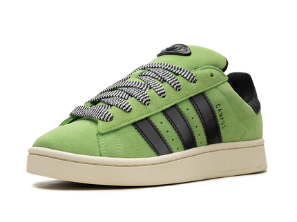 Adidas Campus 00s Solar Green (Women's) HQ4409 SneakerMood Front three-quarter view