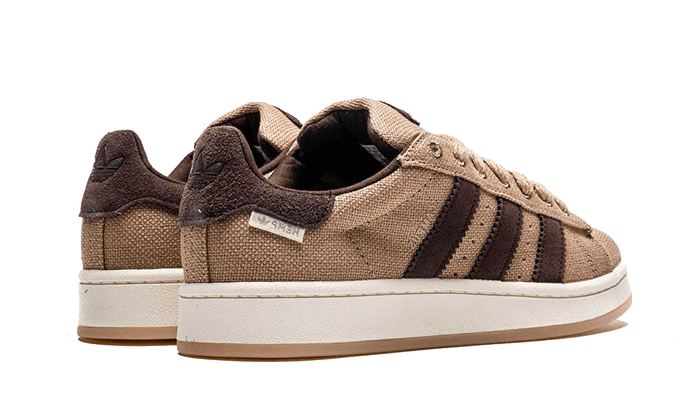Adidas Campus 00s TKO Rattan Dark Brown HP6538 SneakerMood Pair, rear three-quarter view
