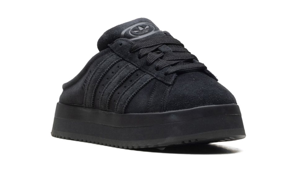 Adidas Campus 00s Winter Low Black Carbon (Women's) JR3733 SneakerMood Front three-quarter view