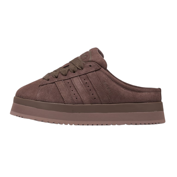 Adidas Campus 00s Winter Low Earth Strata (Women's) JR3731 SneakerMood Side view, toe pointing left